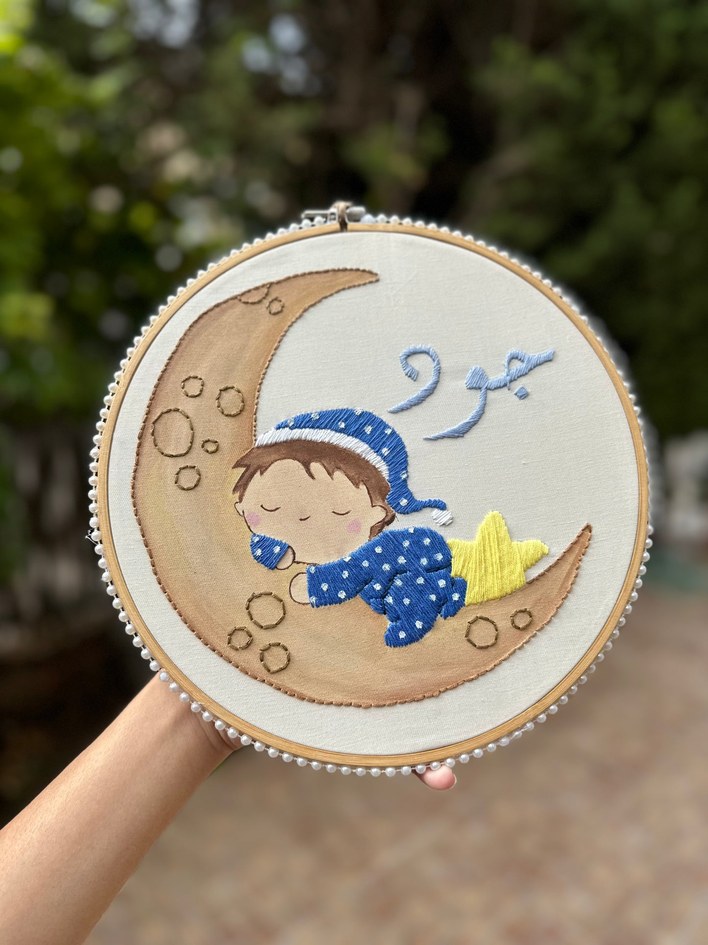 Newborn and kids room hoop