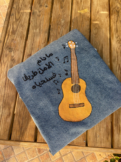 Jacket embroidery and painting