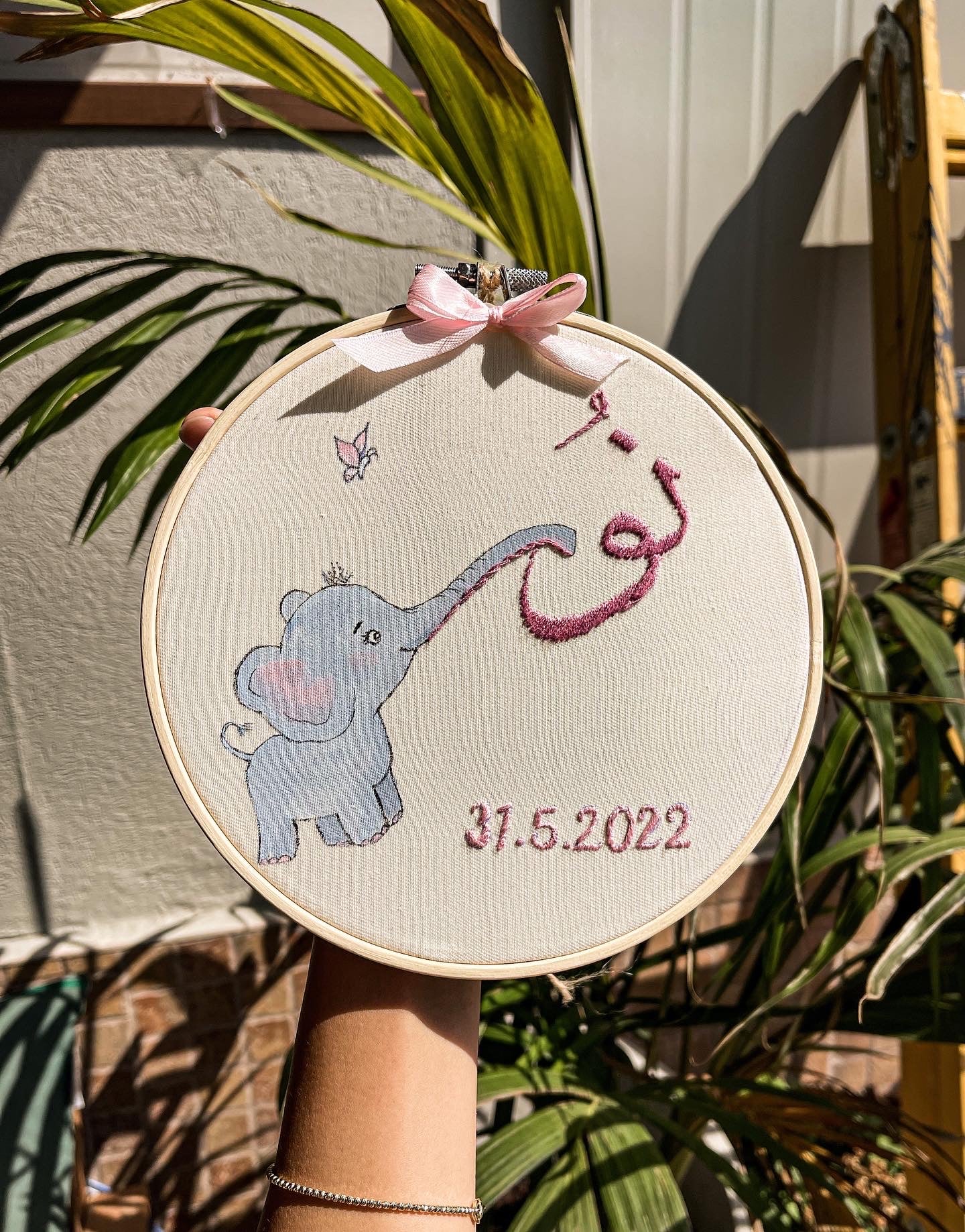 Newborn and kids room hoop