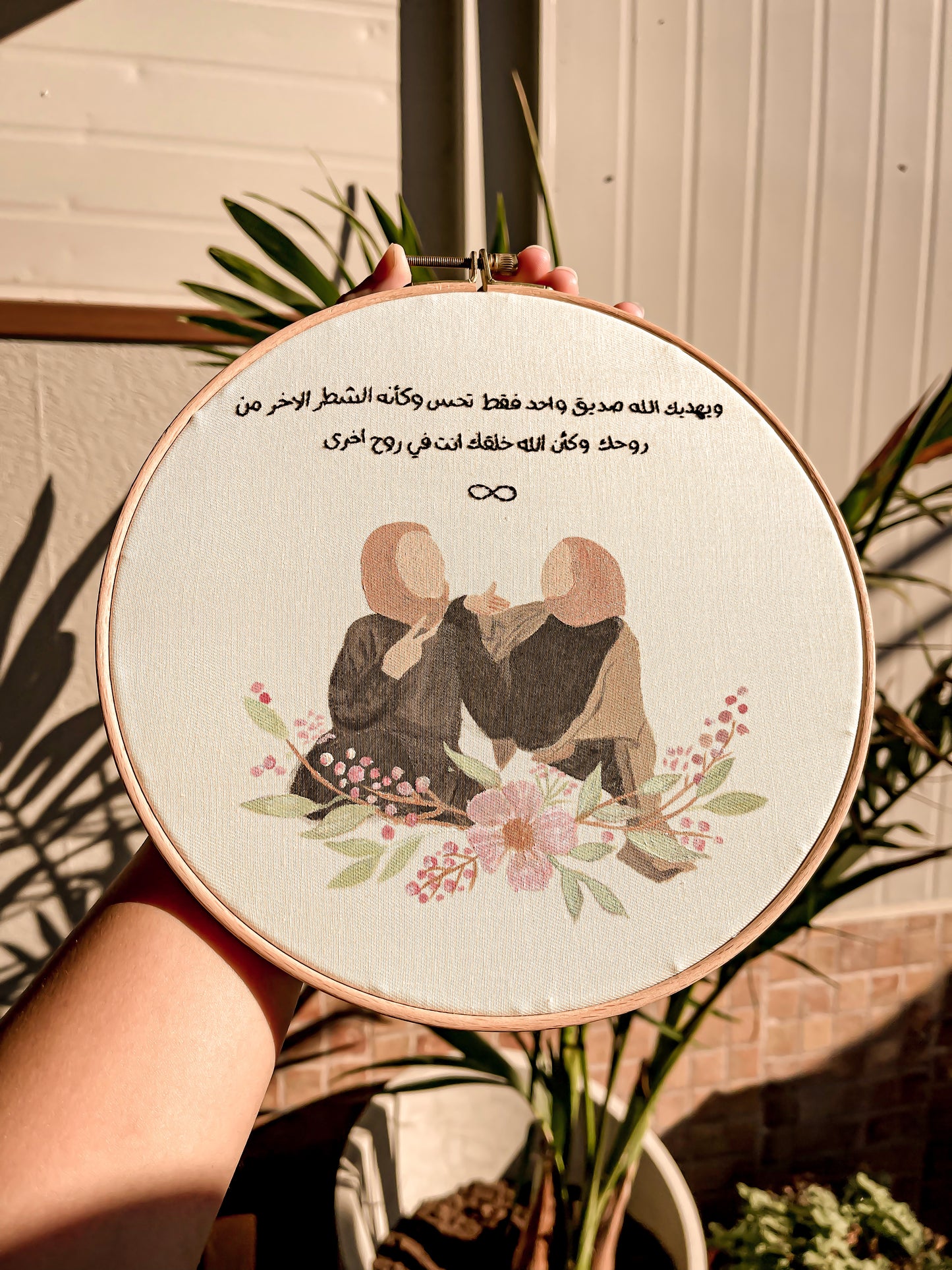 Personalized faceless portrait